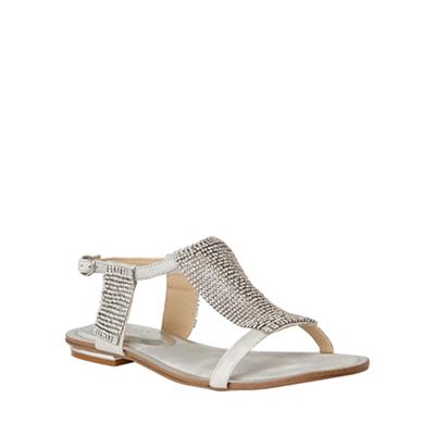 Silver chainmail 'Agnetha' sandals